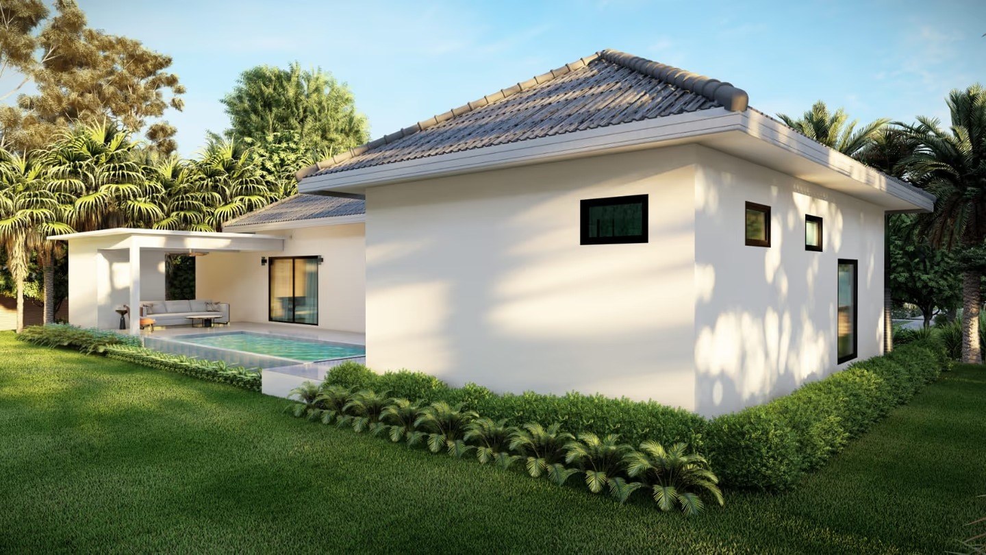 Wild Orchid Villas — architectural render of a villa exterior